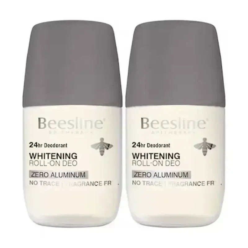 Beesline 24H Zero Aluminium Roll On Deo 1+1 Offer