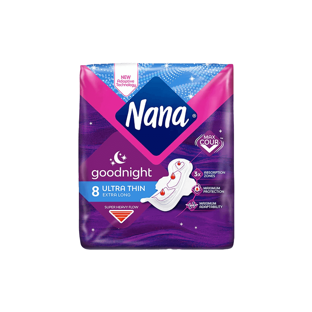 Nana Good Night Ultra Thin Extra Long 8 Pcs