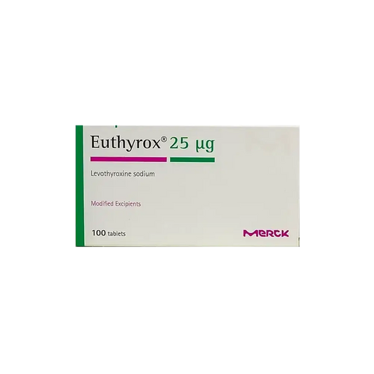 Euthyrox 25 mcg 100 Tabs