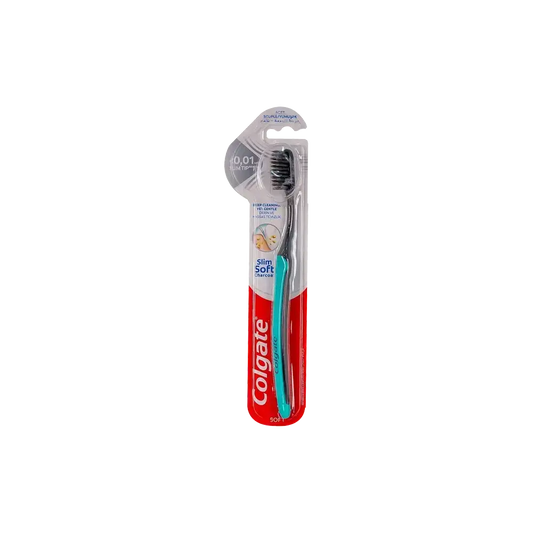 Colgate Slim Soft Charcoal Toothbrush 1 Pc