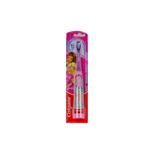 Colgate Junior +6 Years Barbie Powered Toothbrush Extra Soft 1 Pc