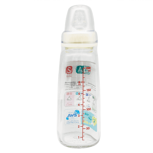 Pigeon Feed Bottle Glass 0-3 Months 200 mL