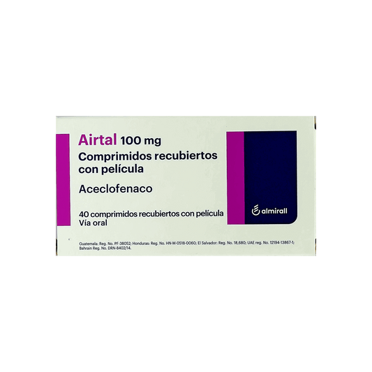 Airtal 100 mg 40 F/C Tabs