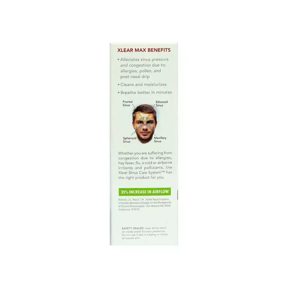 Xlear Xylitol Max Nasal Spray 45 ml