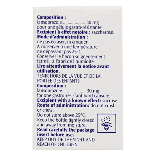 Lanzor Caps 30 mg 14'S