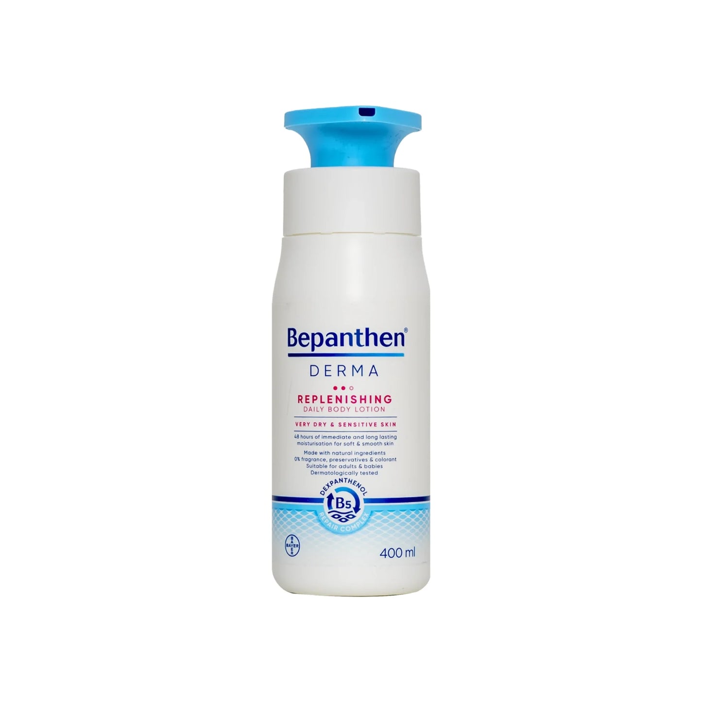 Bepanthen Derma Replenishing Body Lotion For Very Dry & Sensitive Skin 400 ml