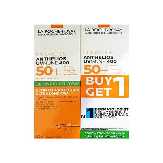 LA Roche Posay Anthelios UVmune SPF 50+ Oil Control Gel Cream Offer 1+1