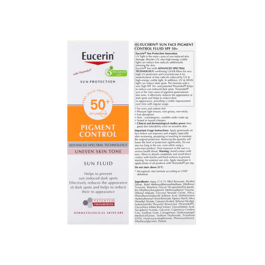 Eucerin Sun Protection Even Pigment Control Fluid  SPF+50 - 50 ml