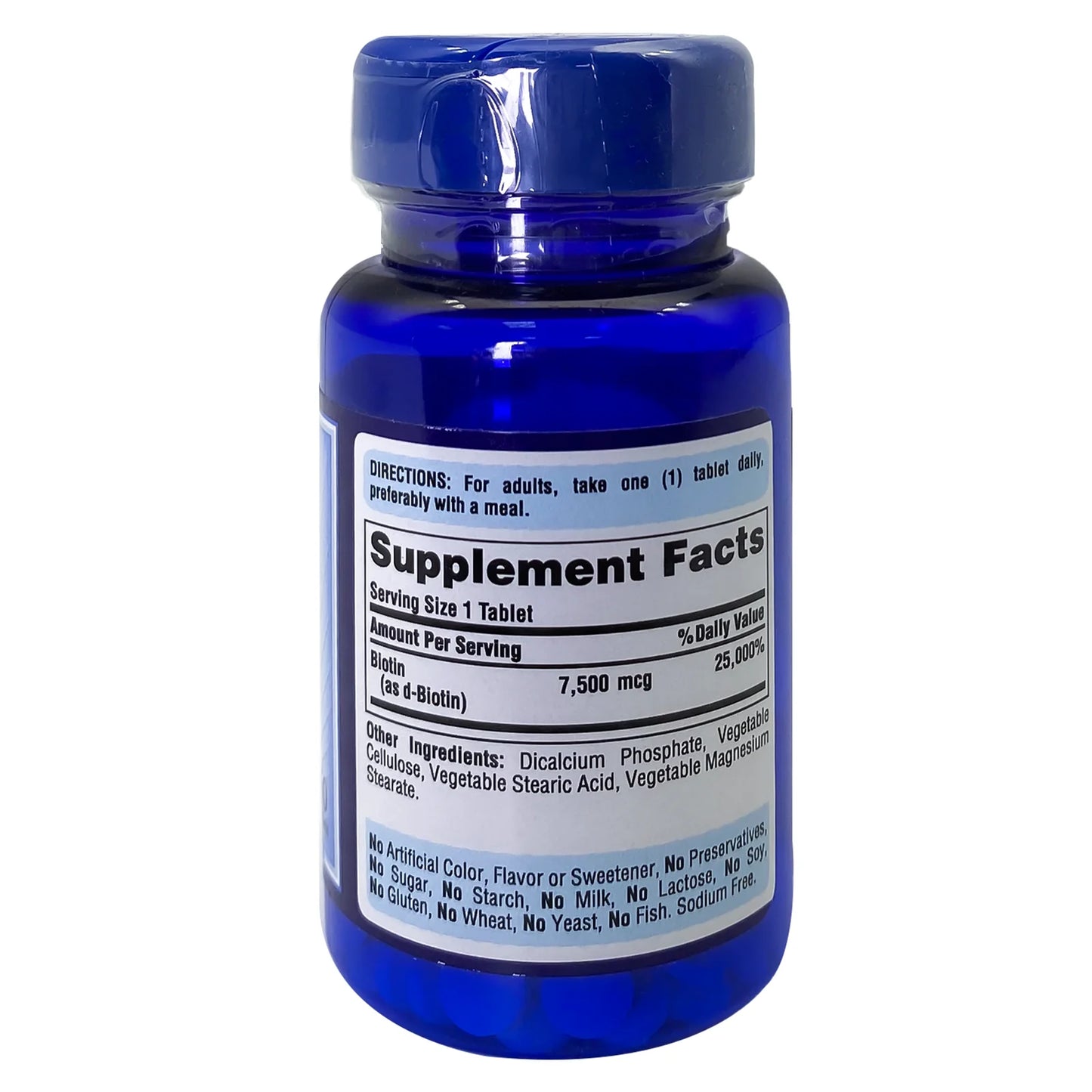 Puritan’s Pride Ultra Biotin 7500 mcg Tabs 50'S