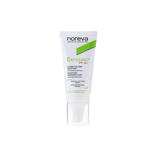 Noreva Exfoliac SPF 50+ Mattifying Suncare Fluid 40 ml