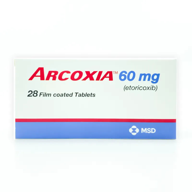 Arcoxia 60Mg Tabs 28'S