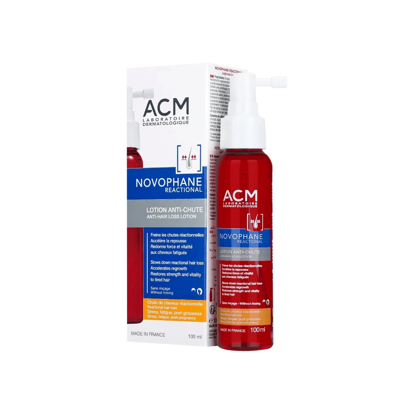 لوشن ACM Novophane Reactional المضاد لتساقط الشعر 100 مل