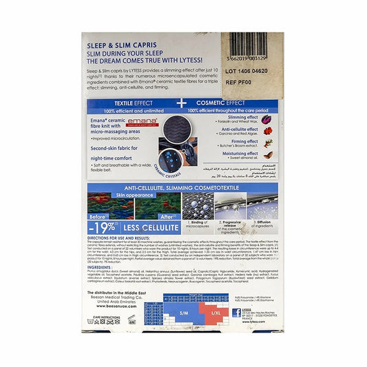 Lytess Sleep & Slim Capris Black S/M