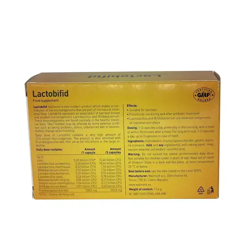 Walmark Lactobifid Caps 56'S