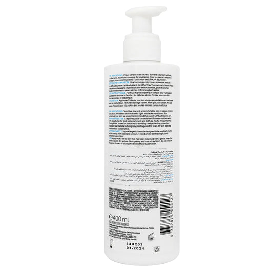 LA Roche Posay Lipikar Body Milk 400 ml