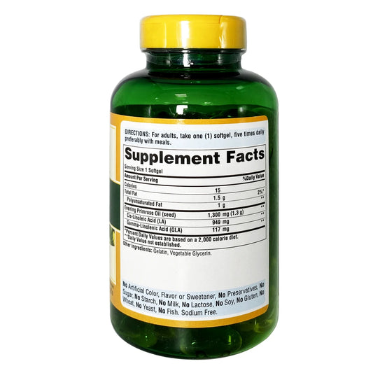 Puritan’s Pride E.P.O.1300Mg S.Gel 120's