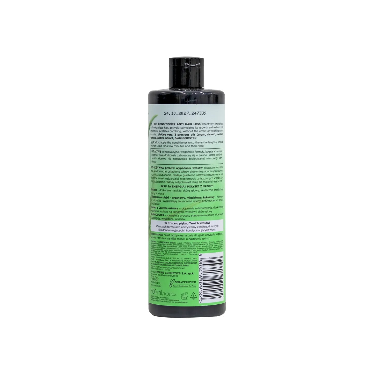 Eveline Bio Organic Anti Hair Loss Conditioner 400 ml