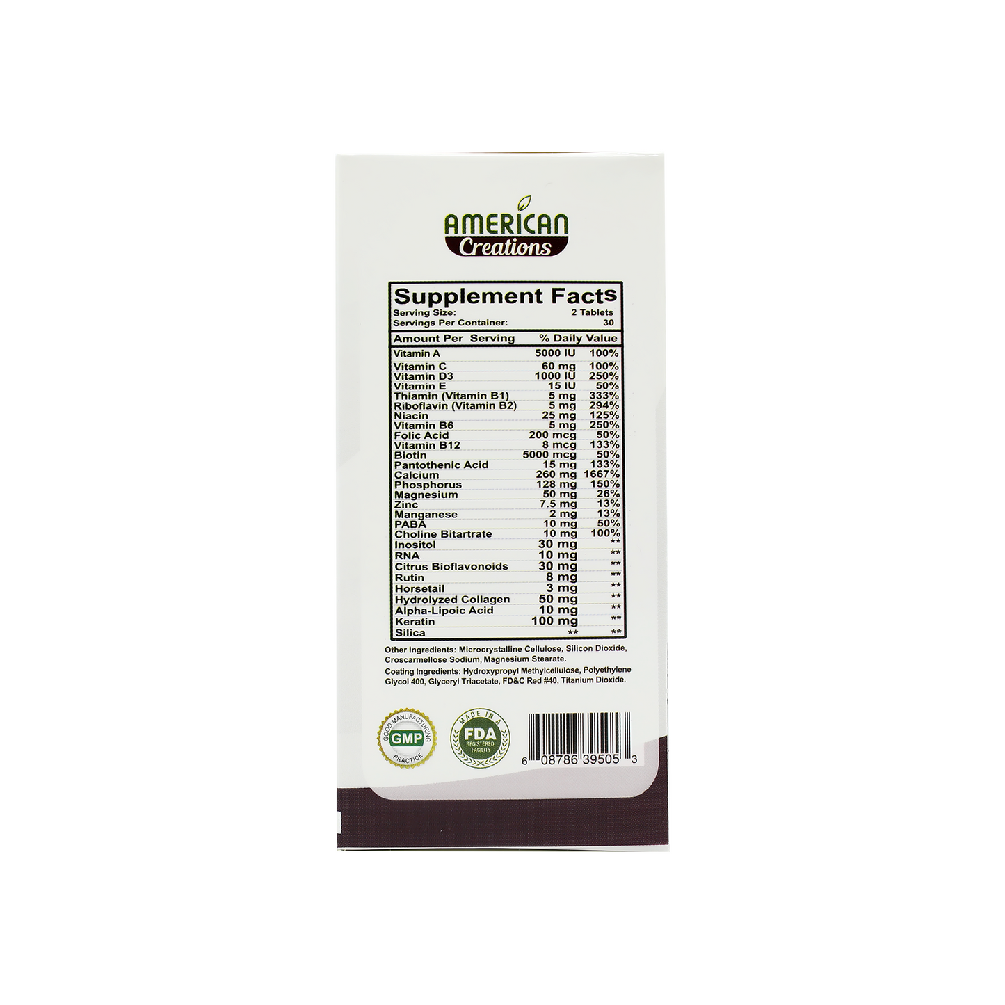 Pro Hair American Creation 60 Tab
