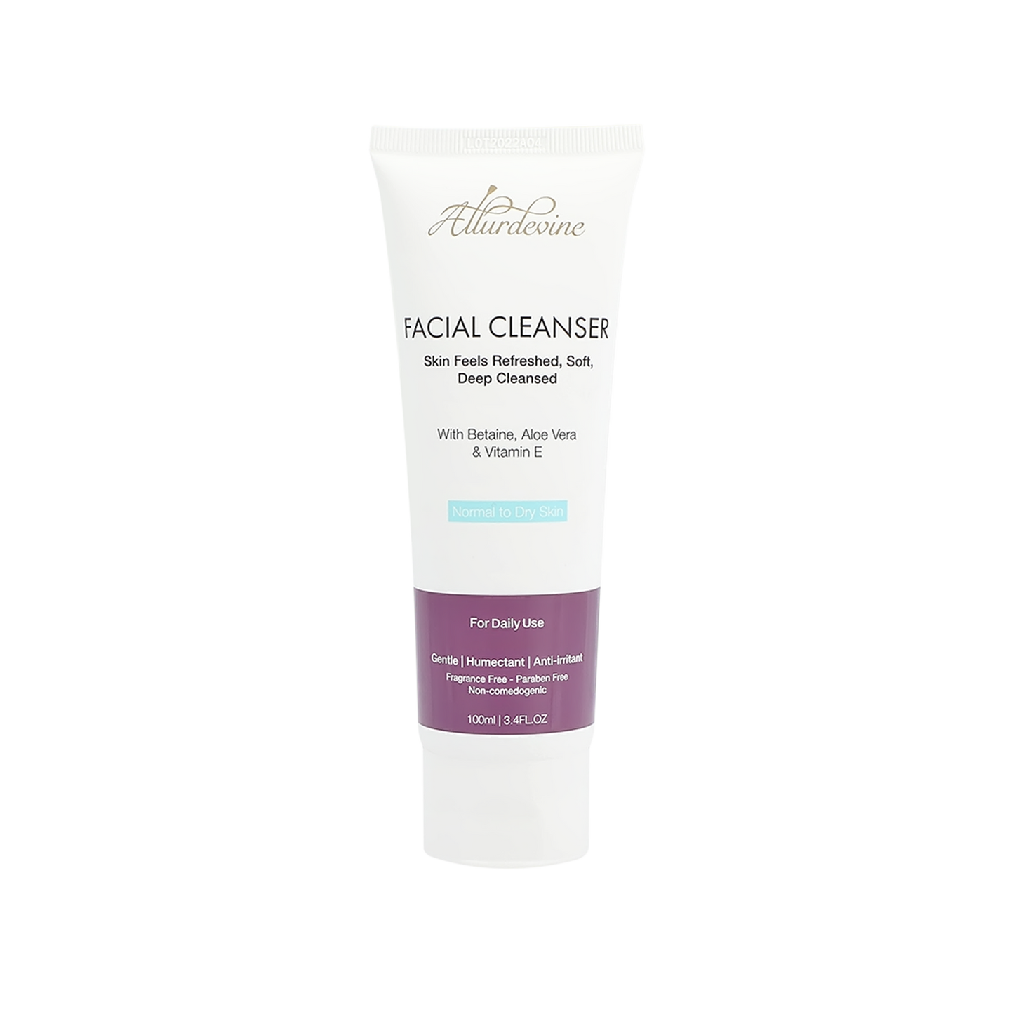 Allurdevine Facial Cleanser For Normal To Dry Skin 100ml
