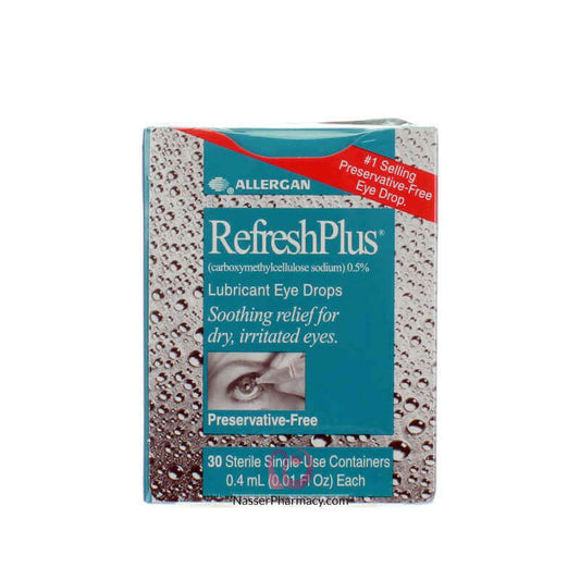 Refresh Plus Eye Drops Vials 30'S