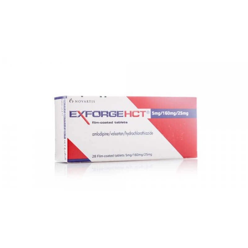 Exforge HCT 5mg/160mg/25mg 28' tab