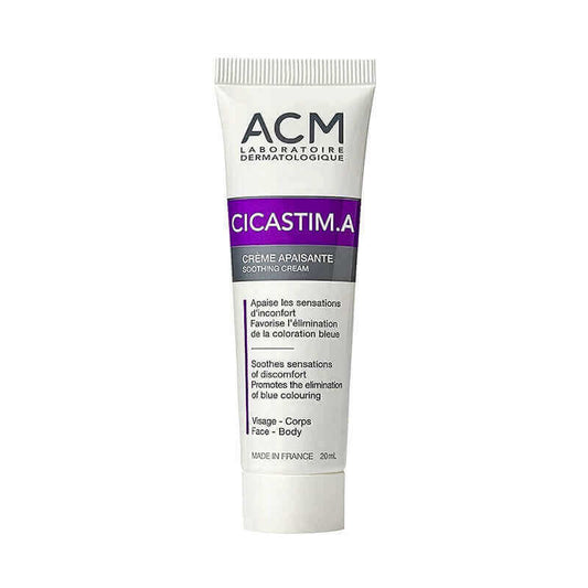 كريم ACM Cicastim.A المهدئ 20 مل لتلطيخ الجلد (الكدمات)