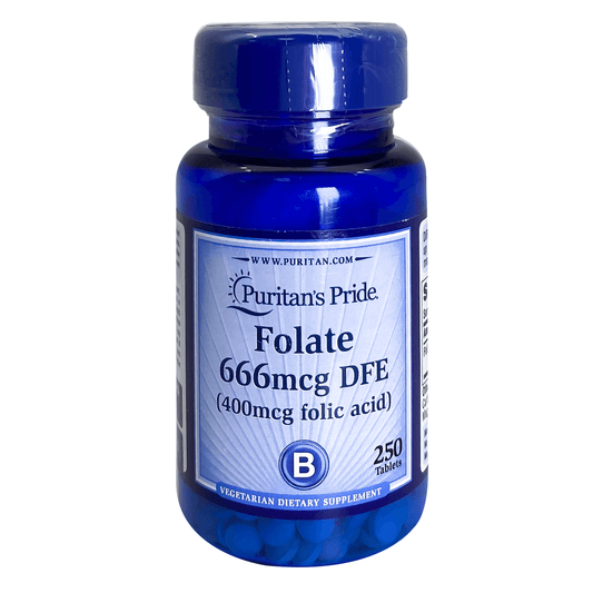 Puritan’s Pride Folic Acid 400Mcg Tabs 250's