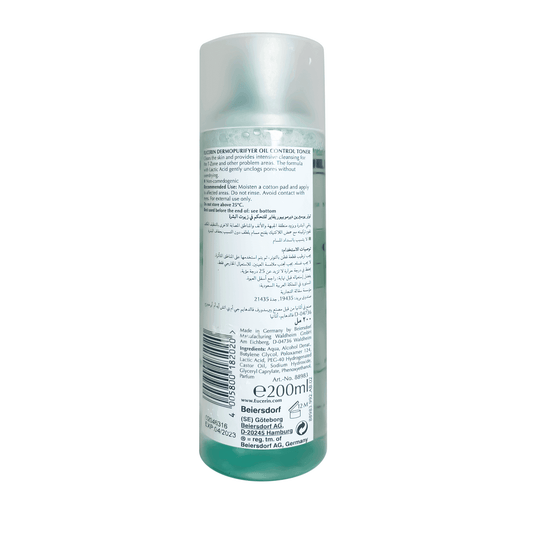 تونيك الوجه لتنظيف البشرة من يوسيرين (Eucerin Dermopurifyer Facial Tonic)
