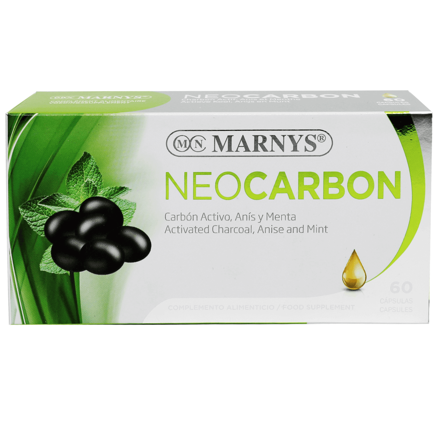 Marnys Neocarbon Caps 60'S Mnc60