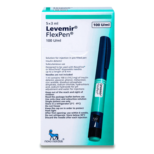 Levemir 100/3mL. 5 Flexpen for Diabetes