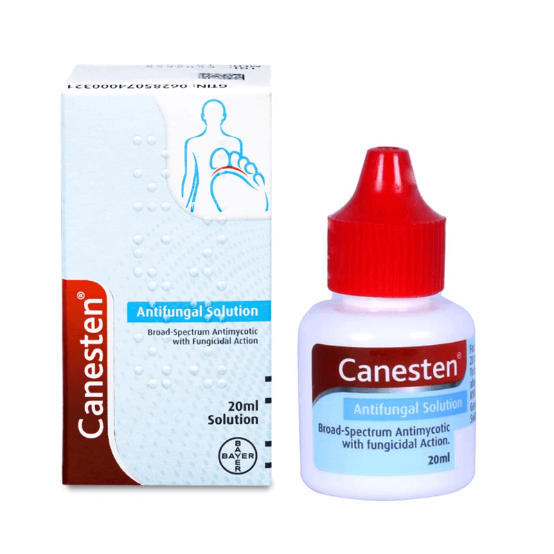 Canesten 1% 20ml solution as Antifungal