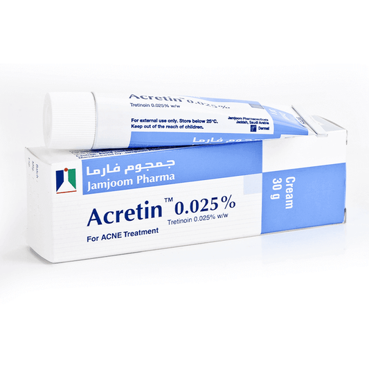 Acretin Cream 0.025% 30Gm for acne