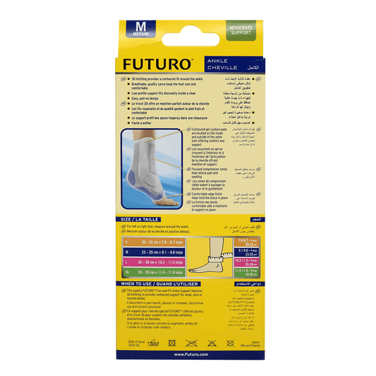 Futuro Ankle Focused Fit Ankle Support Medium
