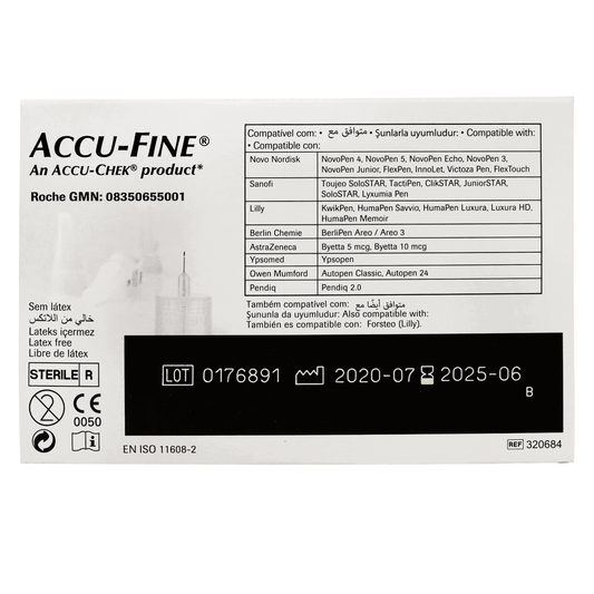 Accu Fine 0.25 mm (31G) *5 mm 100'S