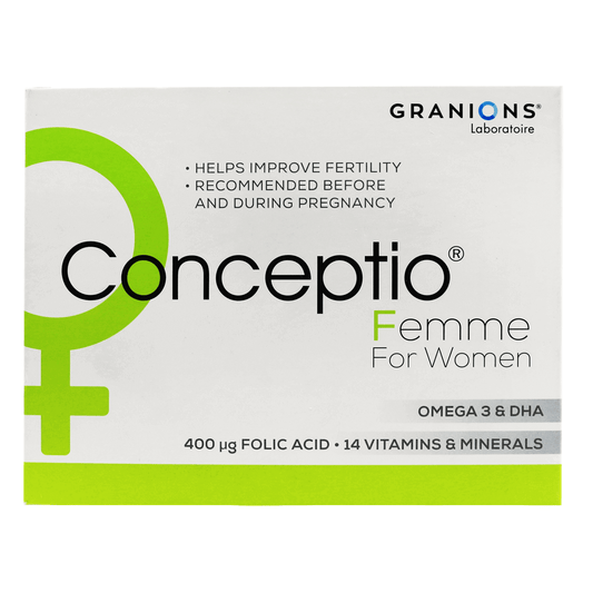 Conceptio For Women Inositol 120 Tab + 30 Softgels Improve woman's fertility