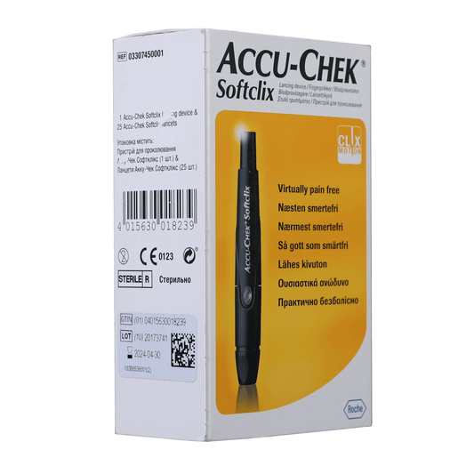 Accu Chek Softclix Kit 1Pen + 25 Lancets