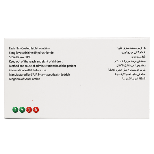 Levozin 5 mg Tabs 20'S