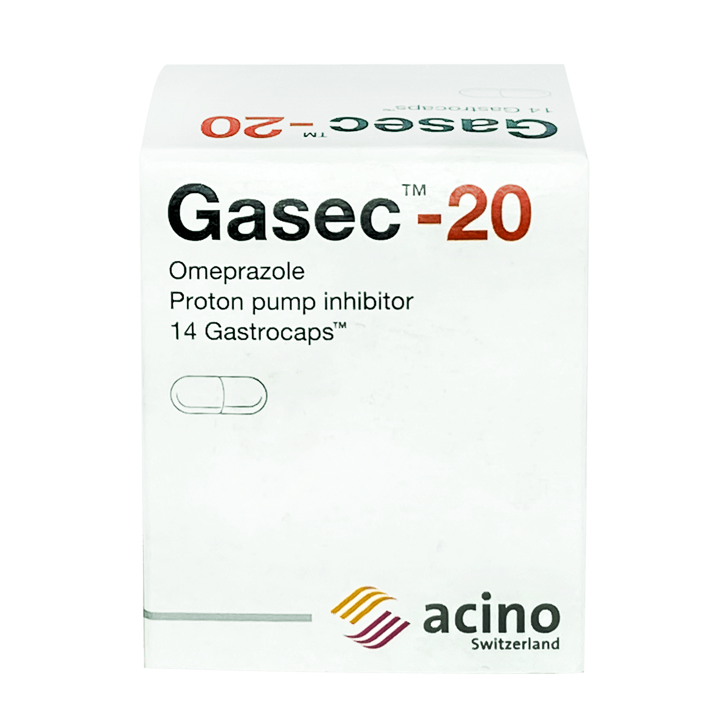 Gasec Capsule 20Mg 14'S