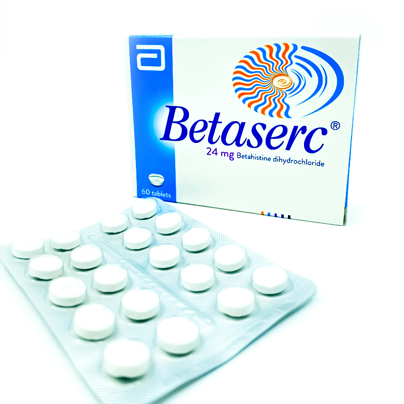 Betaserc Tabs 24Mg 60's