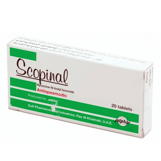 Scopinal 10mg 20 Tablets