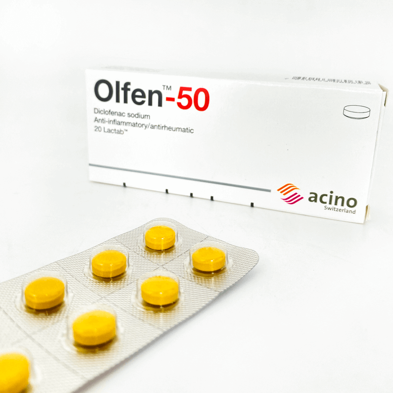 Olfen 50Mg Tabs 20's