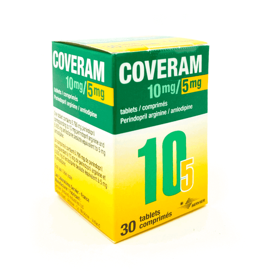 Coveram10mg /5mg 30 Tablets