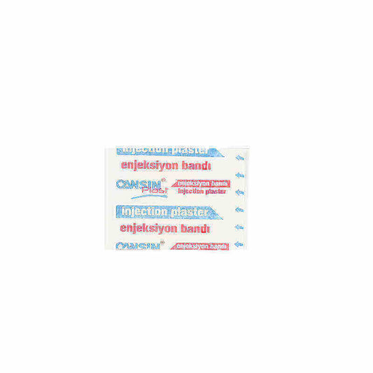 Cansin Plast First Aid Plaster Round Transparent 20 Pcs