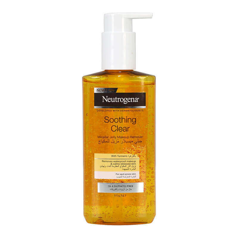 Neutrogena Soothing Micellar Jelly Makeup Remover 200 ml