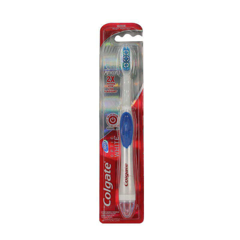 Colgate 360 Optic White Sonic Powered Toothbrush 1 Pc
