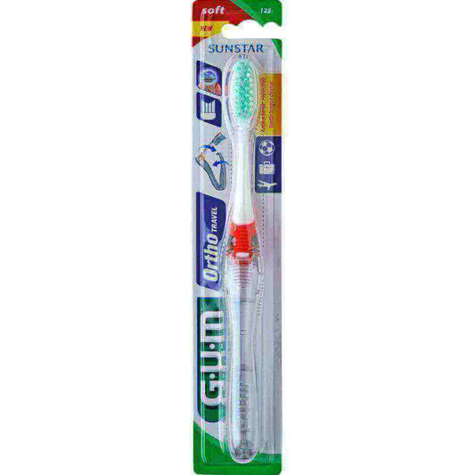Butler Gum Ortho Travel Toothbrush Soft 1 Pc