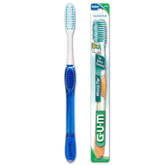 Butler Gum Micro Tip Regular Toothbrush Medium 1 Pc