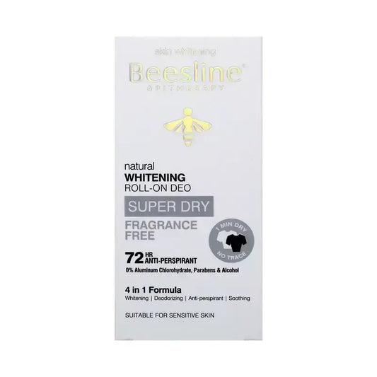 Beesline 72 Hrs Roll On Deo Whitening Super Dry Fragrance Free 50 ml