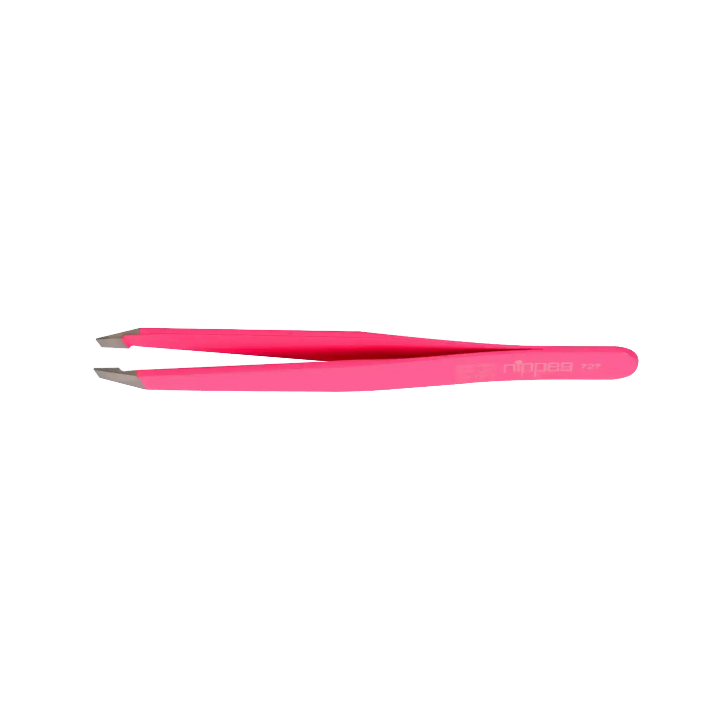 Nippes Tweezer Slant Stainless Pink