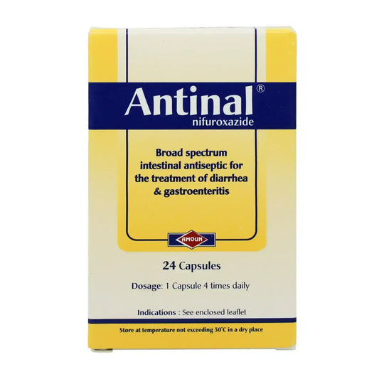 Antinal 200 mg Tabs 24'S For Diarrhea